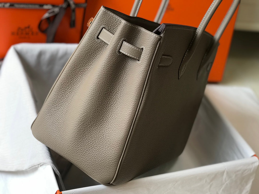 HM BIRKIN 35CM BAG KHAKI TOGO GOLD HARDWARE