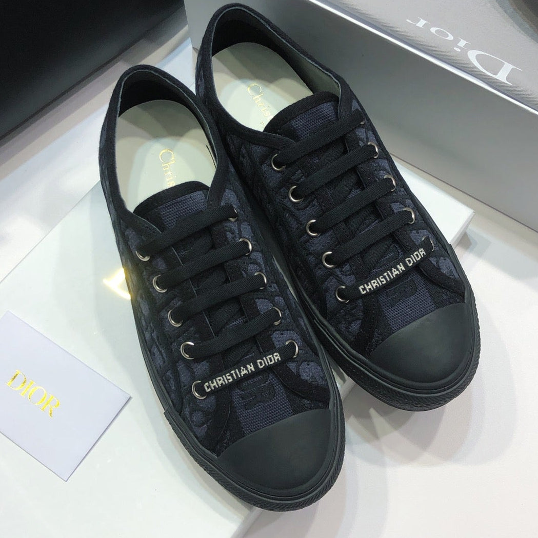 Dior 2026 Sneaker Black Mix Deep Blue Canvas