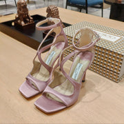 Jimmy 25 Azia 95 Pink Pearl Silk with Lambskin 240079