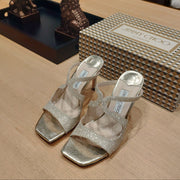 Jimmy 25 Anise 85 Platinum Ice Dusty Glitter Fabric 240075