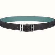 HM Cape Cod 32mm Reversible Belt Green Black Leather 187796