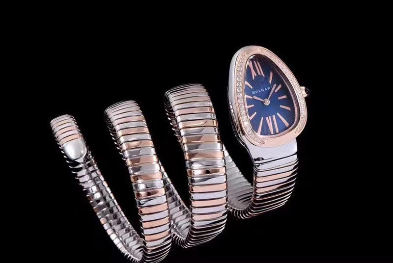 serpenti tubogas 35mm pink gold silver