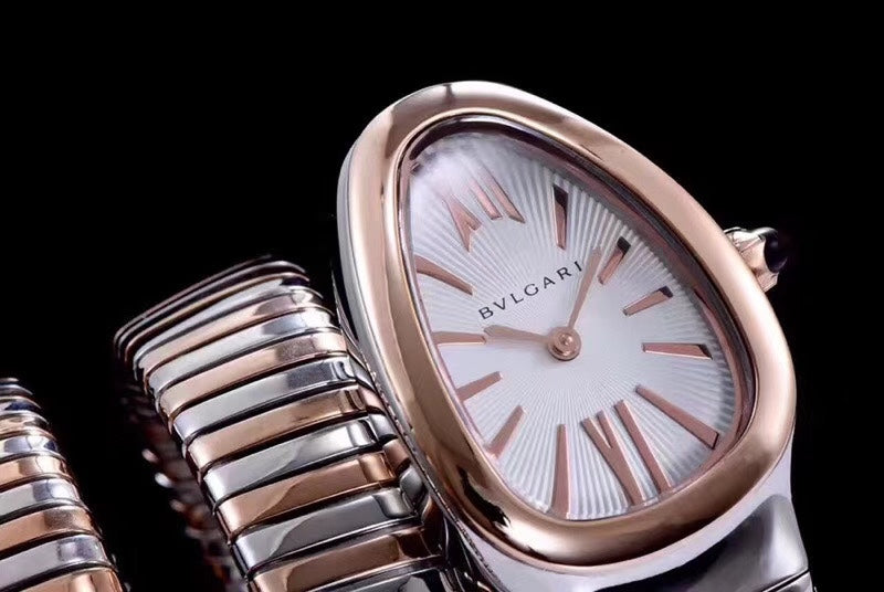 serpenti tubogas 35mm pink gold silver