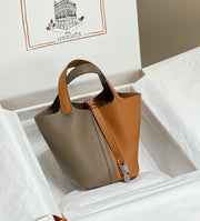 picotin lock 18 gold etoupe togo shw