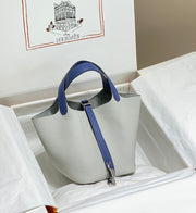 picotin lock 18 white blue togo shw