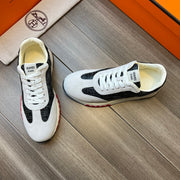 HM TRAIL SNEAKER BLACK AND LIGHT GRAY CANVAS
