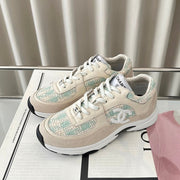 cc sneaker white cloud blue tweed dark cream calfskin