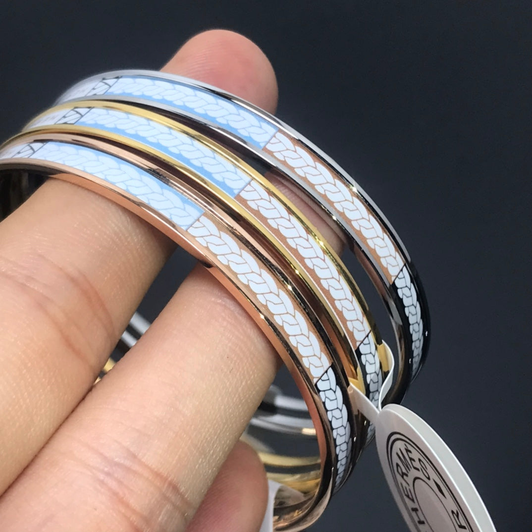 H Uni Bangle White Bracelet