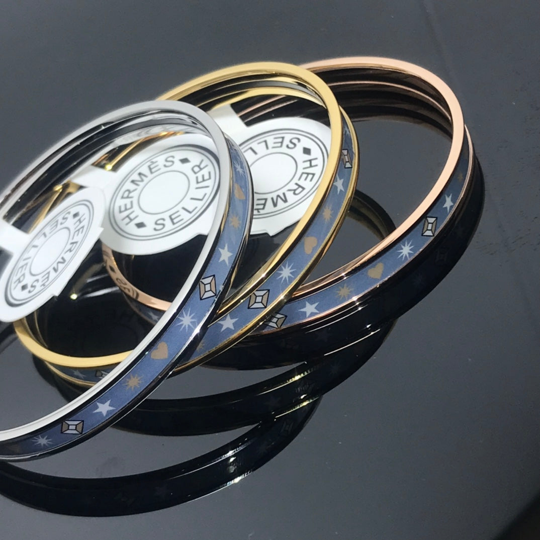 H Uni Bangle Blue Bracelet