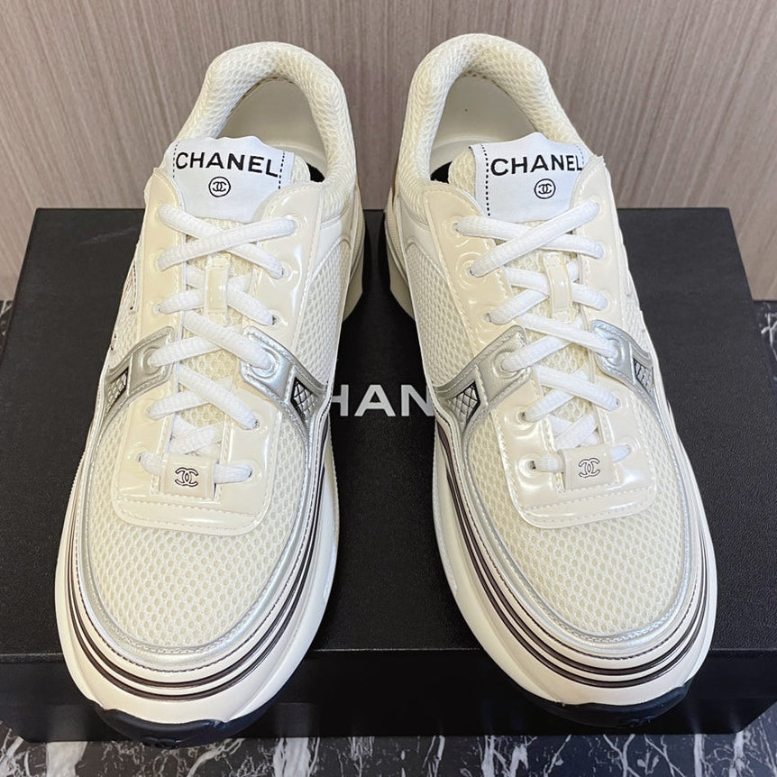 Chanel 2026 CC Low-Top Sneakers Mesh 123919