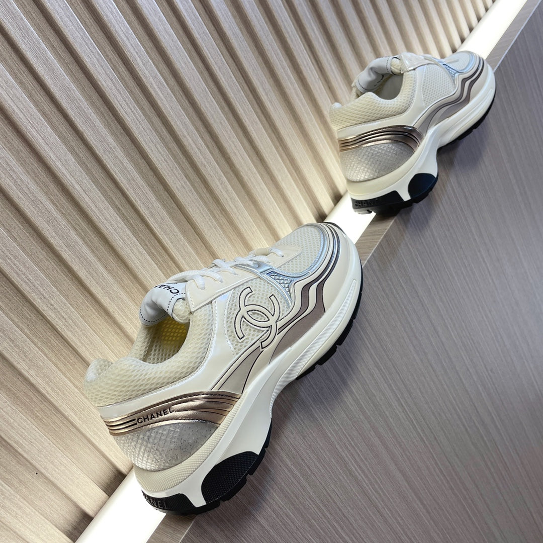 Chanel 2026 CC Low-Top Sneakers Mesh 123919