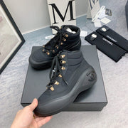 CC Sneaker Boots In Black Calfskin 148769
