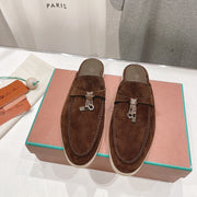 LP CHARMS WALK BABOUCHE LOAFERS BROWN SUEDE