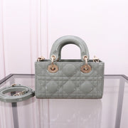 MICRO LADY D-JOY 16.5  ROCK GRAY LAMBSKIN