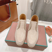 LP HIGH TOP OPEN WALK LOAFERS BEIGE SUEDE