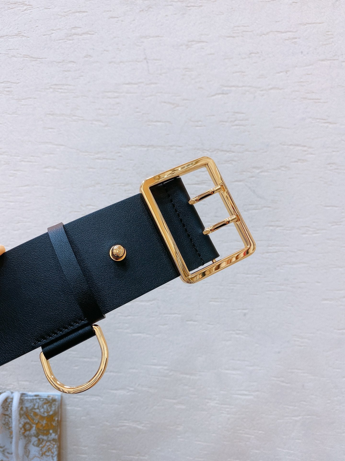 Dior 2026 Punk Belt 50mm Calfskin