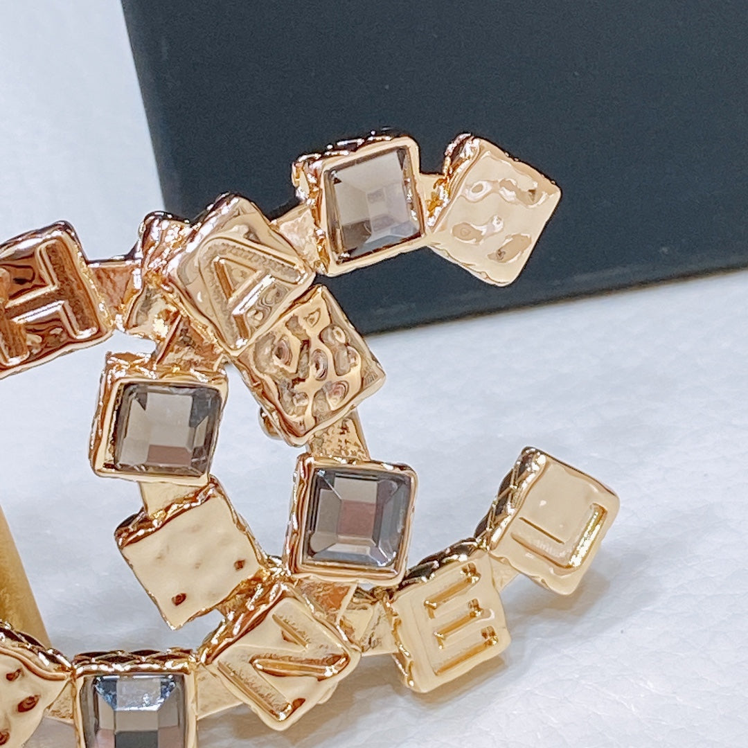 CHANEL BELT 3CM YELLOW LAMBSKIN WITH GOLD HARDWARE