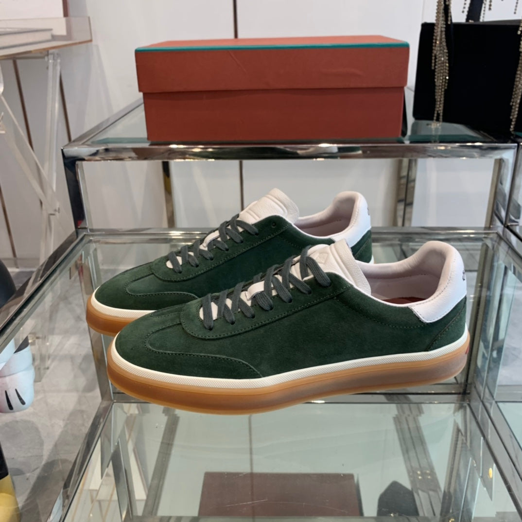 LP TENNIS WALK SNEAKERS OCEAN SUEDE
