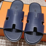 HM Izmir Sandals Indigo Calfskin 294946