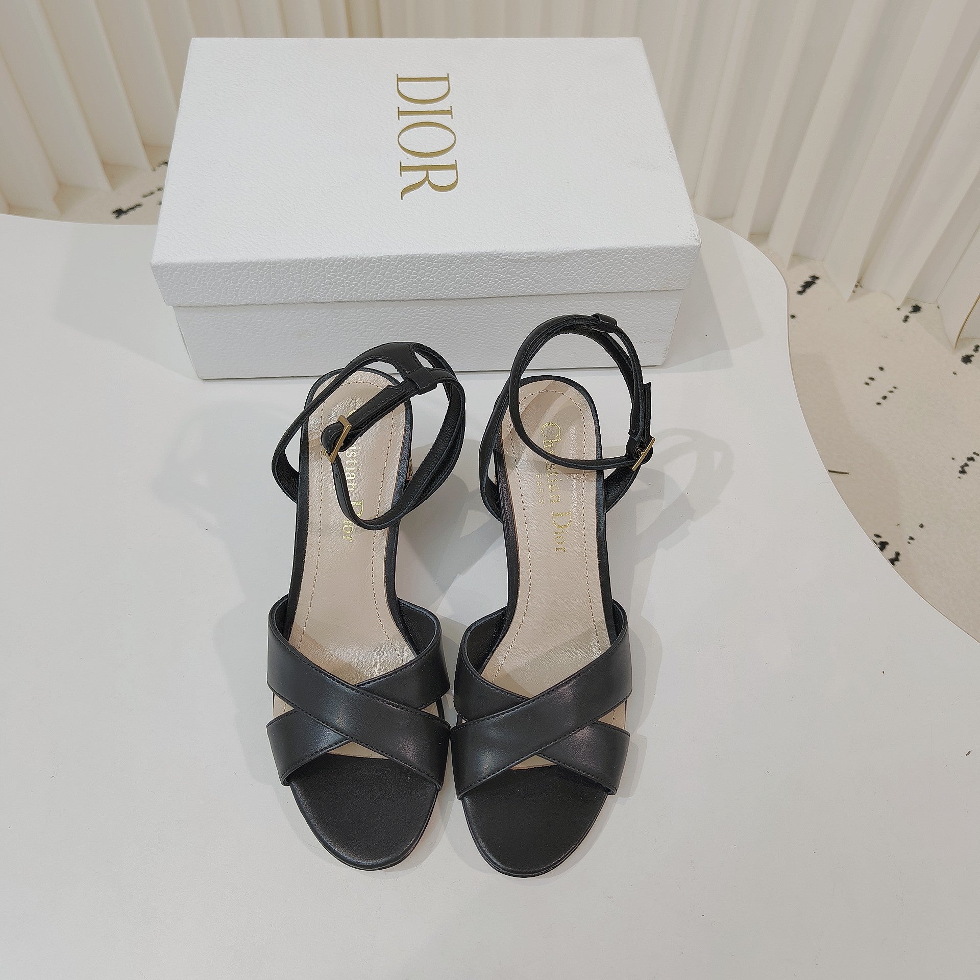 Dior 2026 Granville Heeled Sandal Lambskin 927498