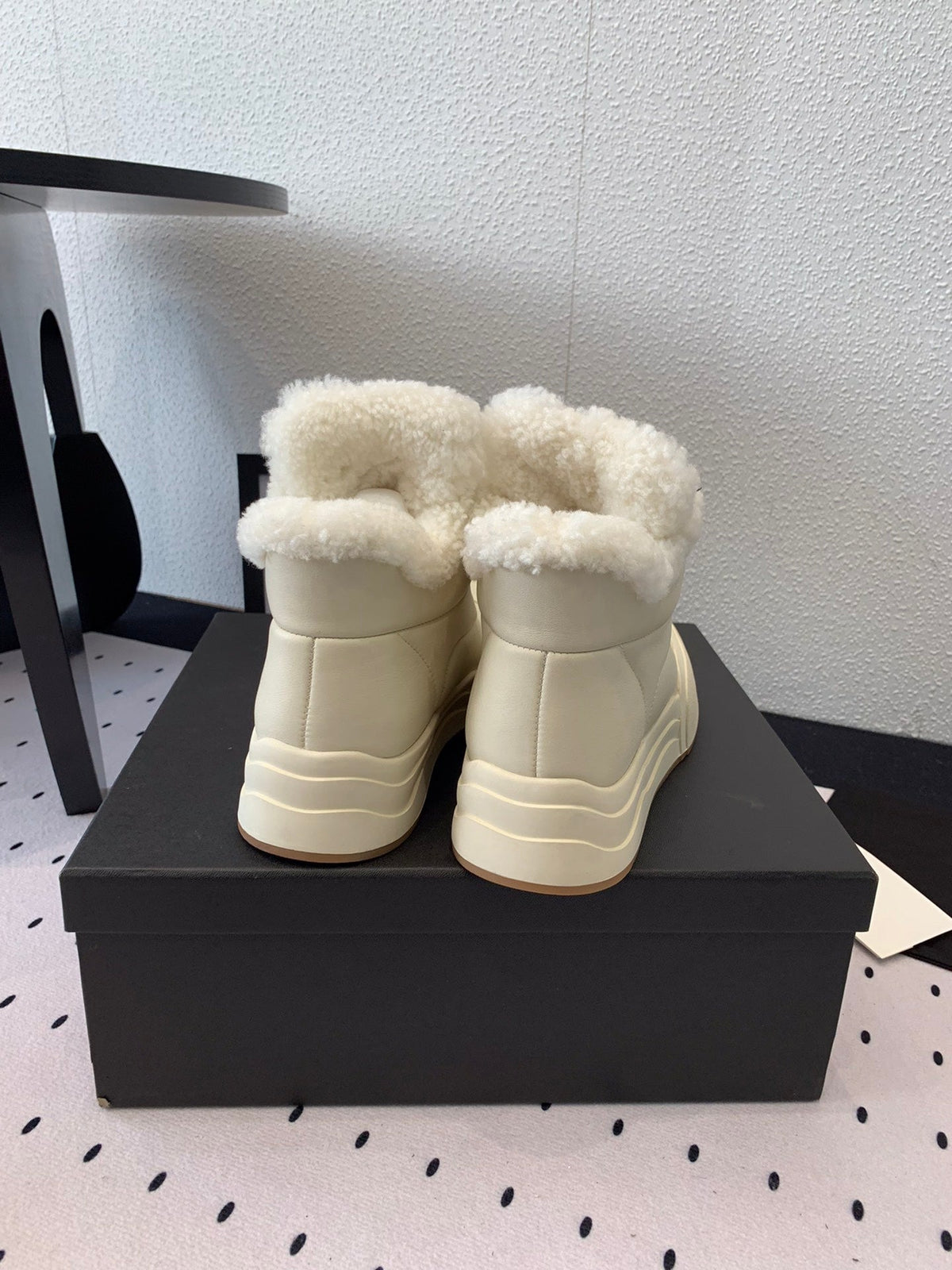 Chanel 2026 Short Boots Wool Leather 189956