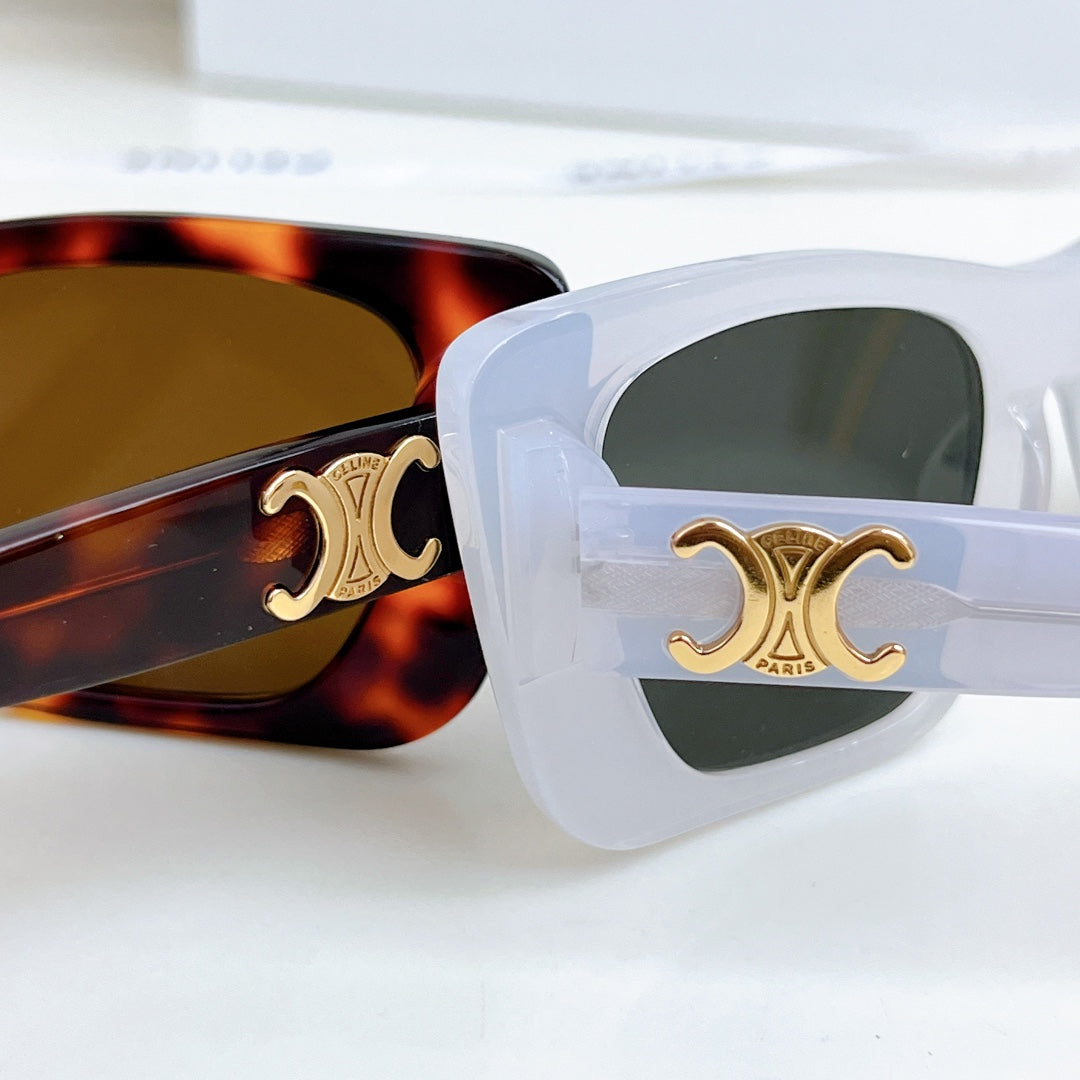 TRIOMPHE SQUARE SUNGLASS CL4S492 IN ACETATE