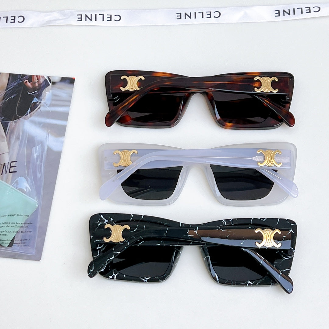 TRIOMPHE SQUARE SUNGLASS CL4S492 IN ACETATE