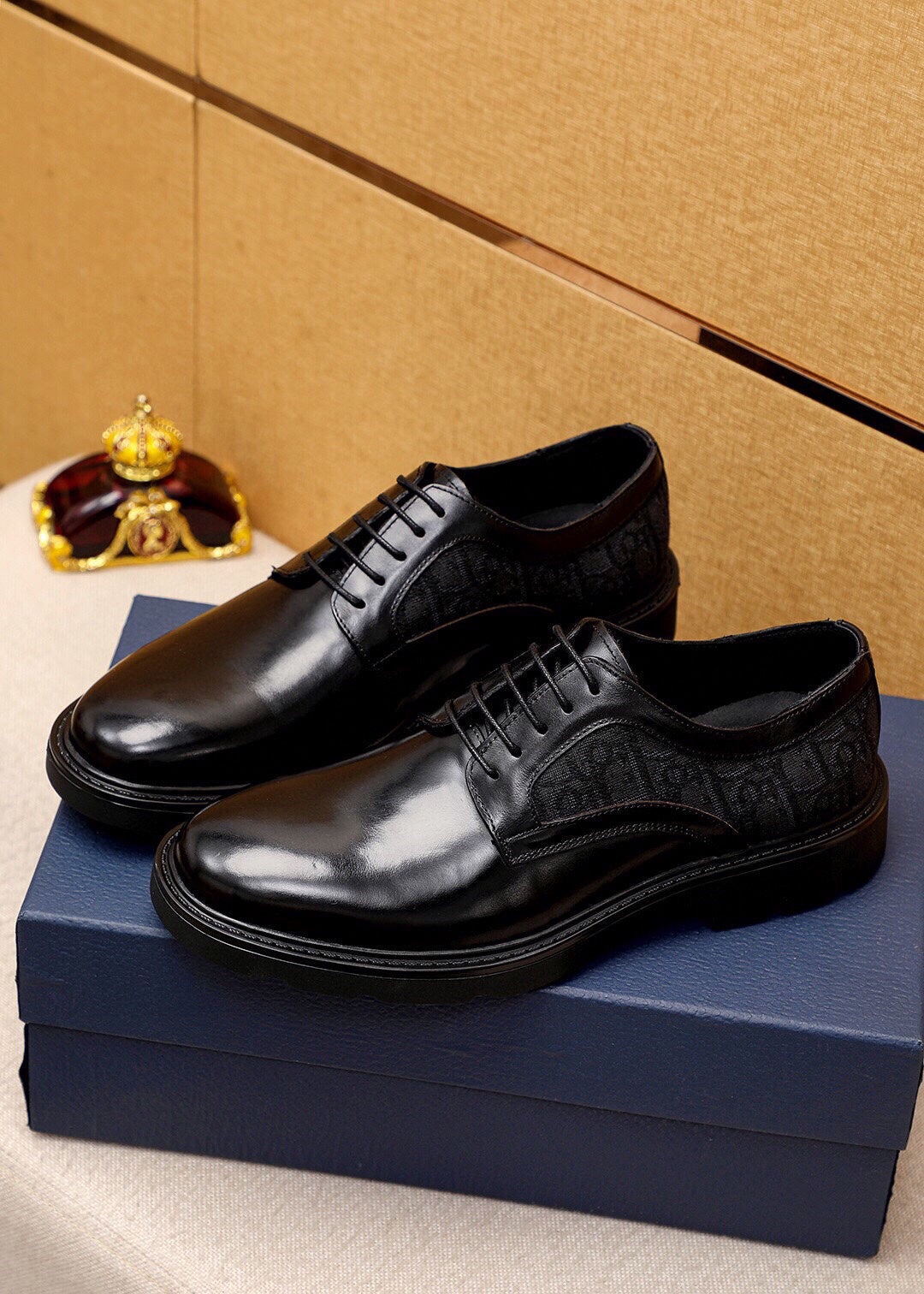 CD Explorer Derby Shoe Black Calfskin 638918