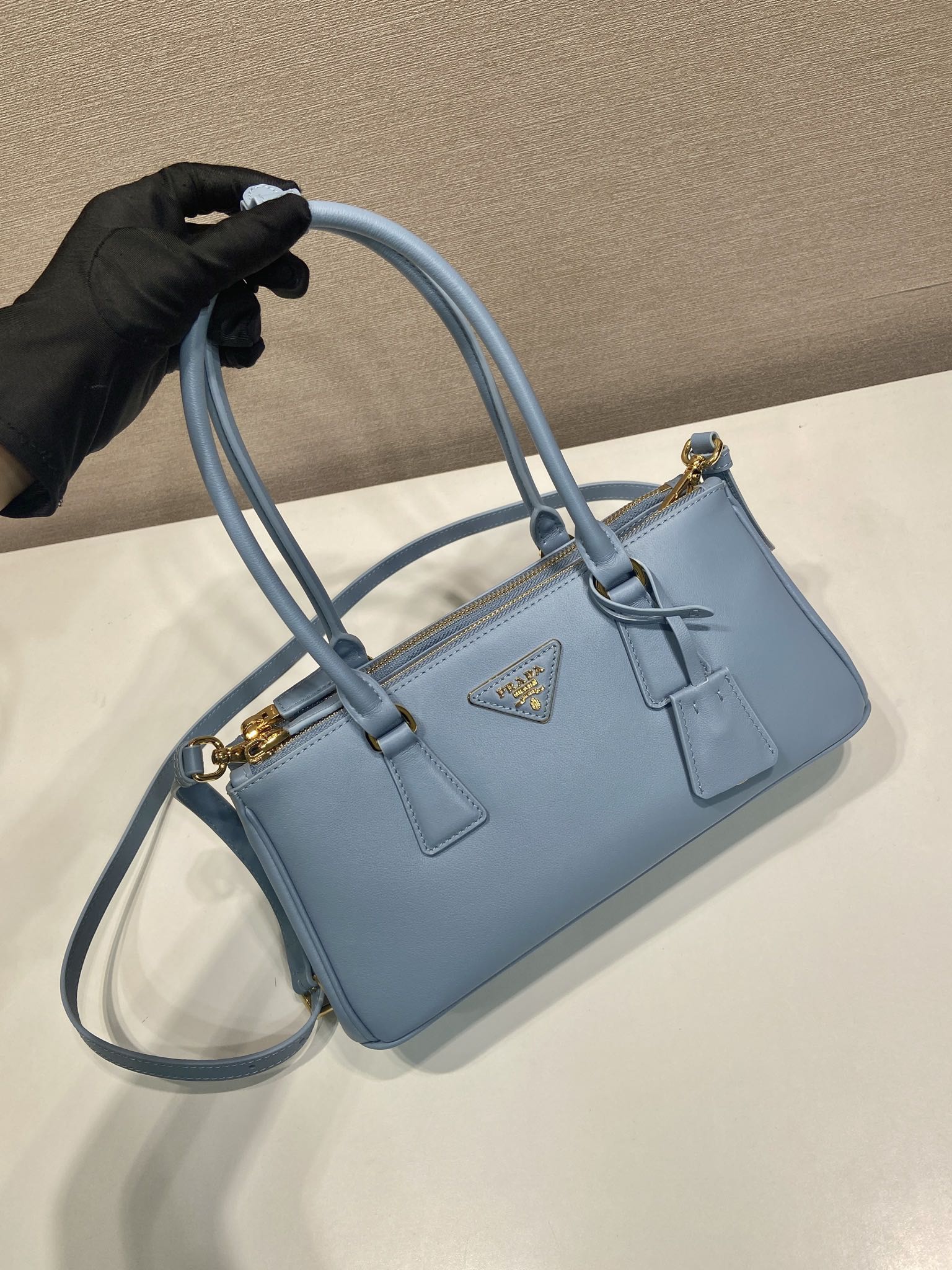 PRA New killer bag blue calfskin 340505