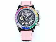 Rolex Daytona 43mm Black Pink Diamond