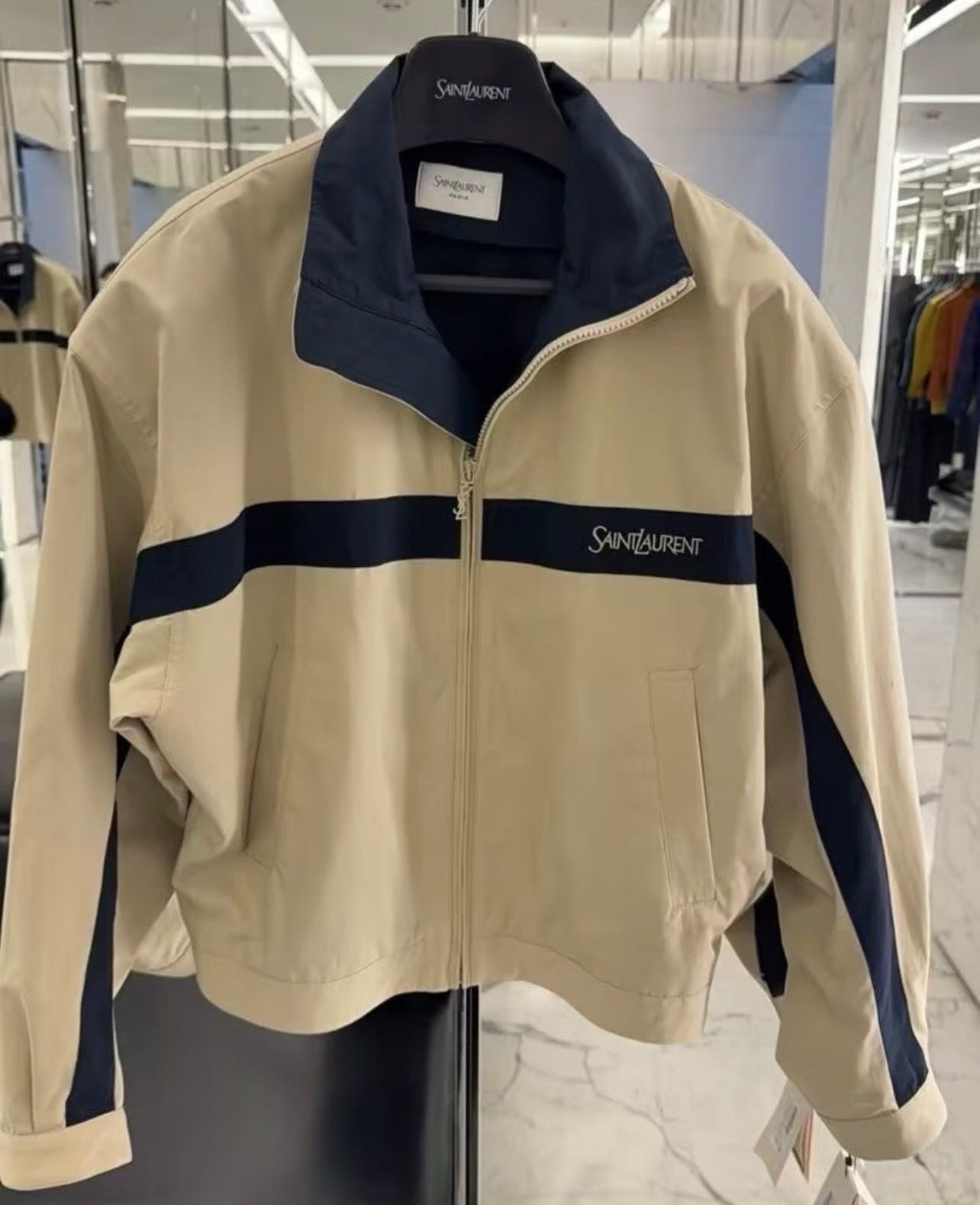YSL 2026 Sportswear Jacket Cotton