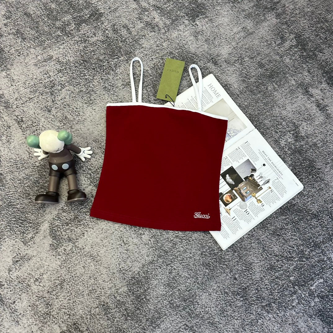 Gucci 2026 Vest White Black Green Red Brown Cotton 359313