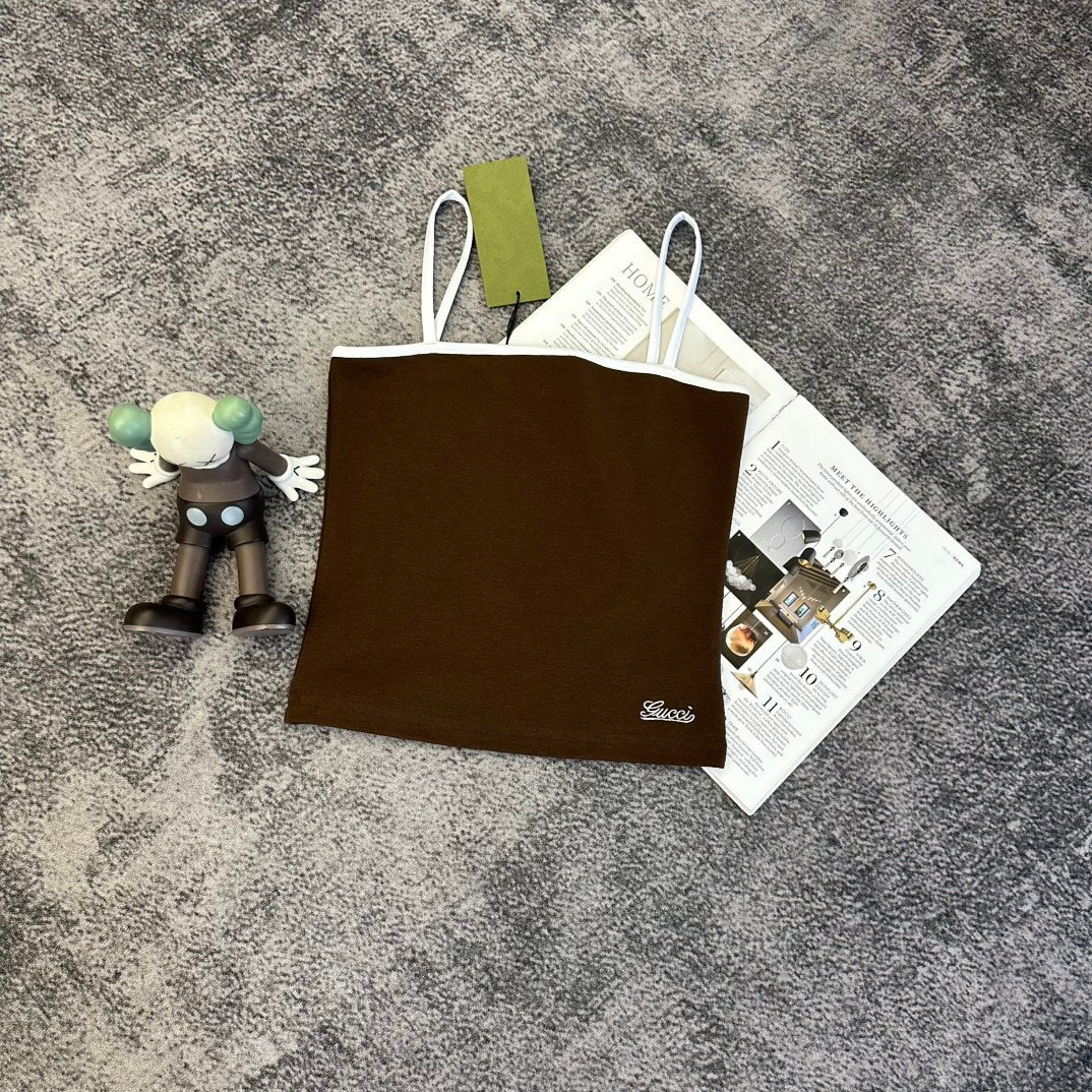 Gucci 2026 Vest White Black Green Red Brown Cotton 359313