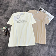 Dior 2026 T-shirt White Apricot Cotton 359224