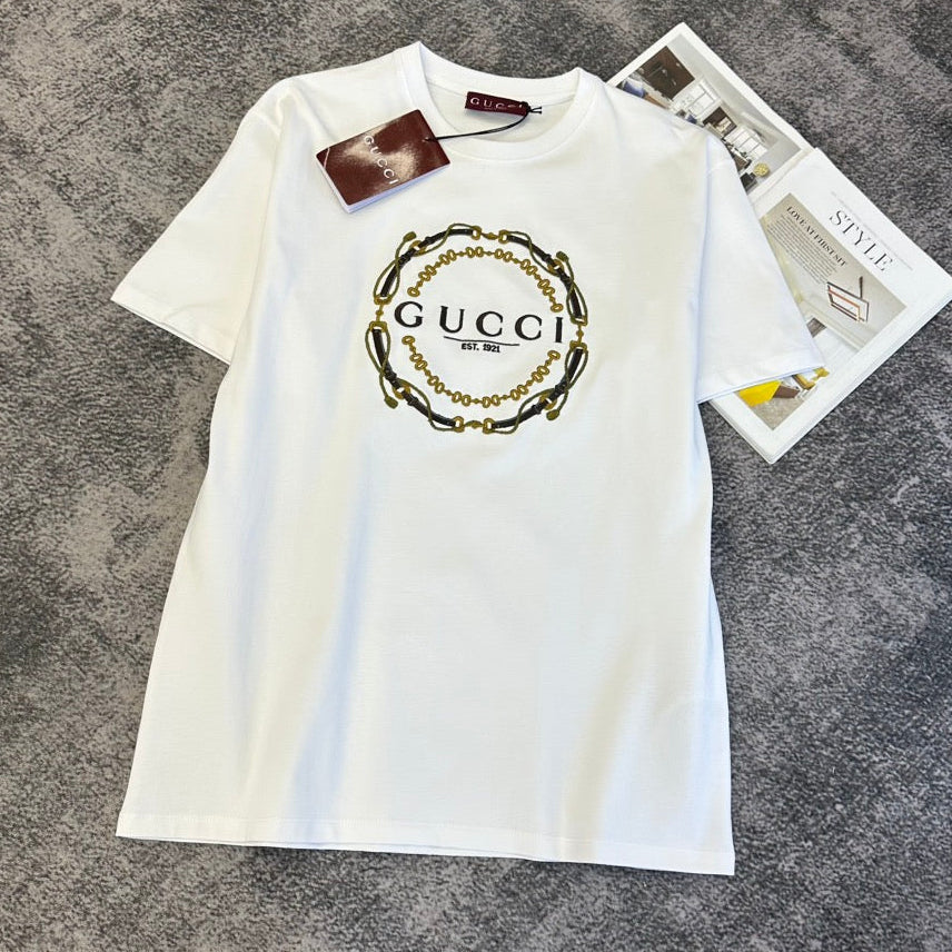 Gucci 2026 T-shirt White Cotton 359279