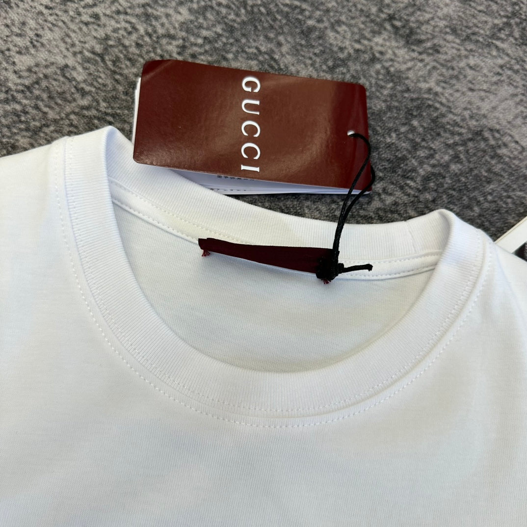 Gucci 2026 T-shirt White Cotton 359279