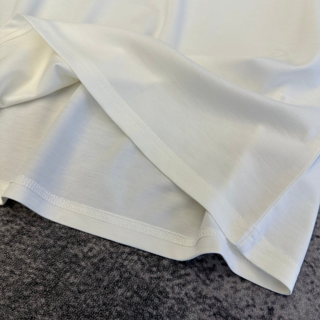 Celine 2026 T-Shirt Black Pink White Cotton 359113