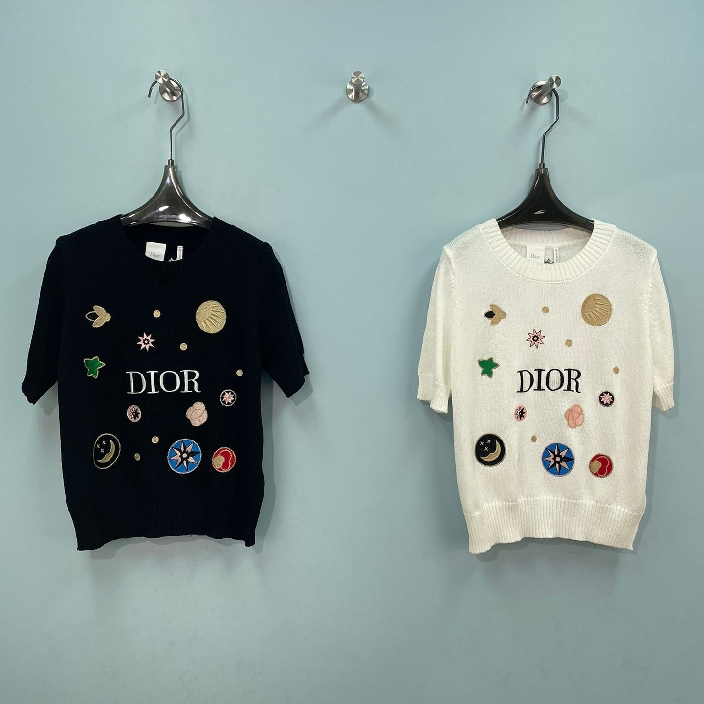Dior 2026 Knit Short-sleeved Top Wool 757396