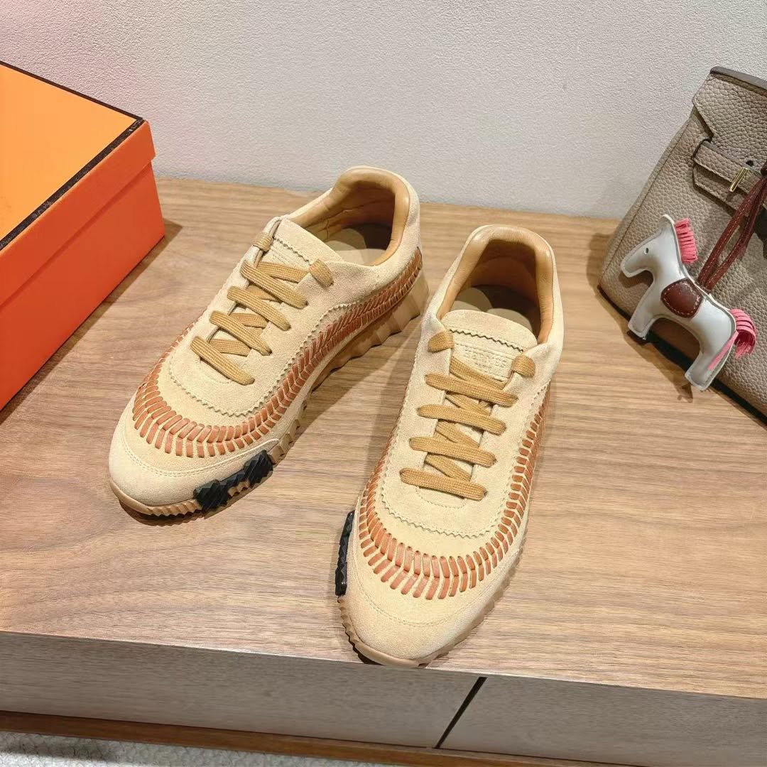Hermes 2026 Bouncing Sneaker Suede