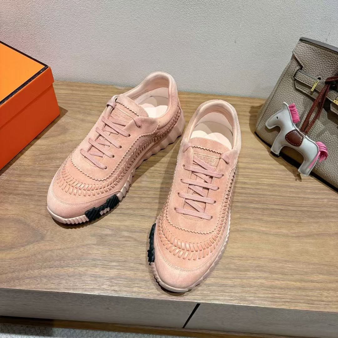 Hermes 2026 Bouncing Sneaker Suede