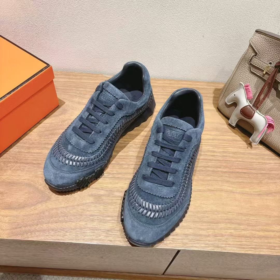 Hermes 2026 Bouncing Sneaker Suede