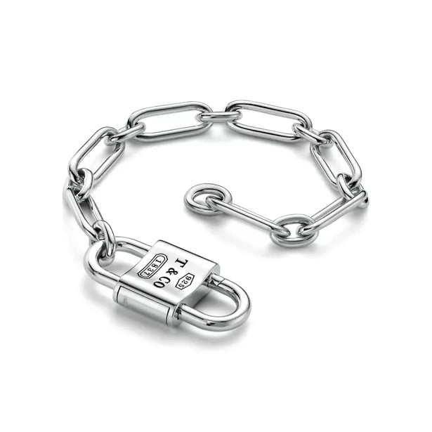 Tiffany & Co. 1837 Double Lock Bracelet
