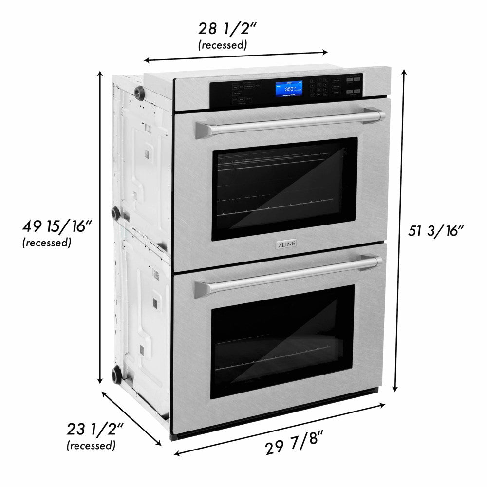 ZLINE 30 in. Professional Double Wall Oven with Self Clean (AWD-30)