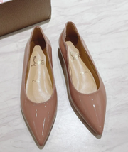 CL 25C Hot Chickita Nude Patent Leather 175454