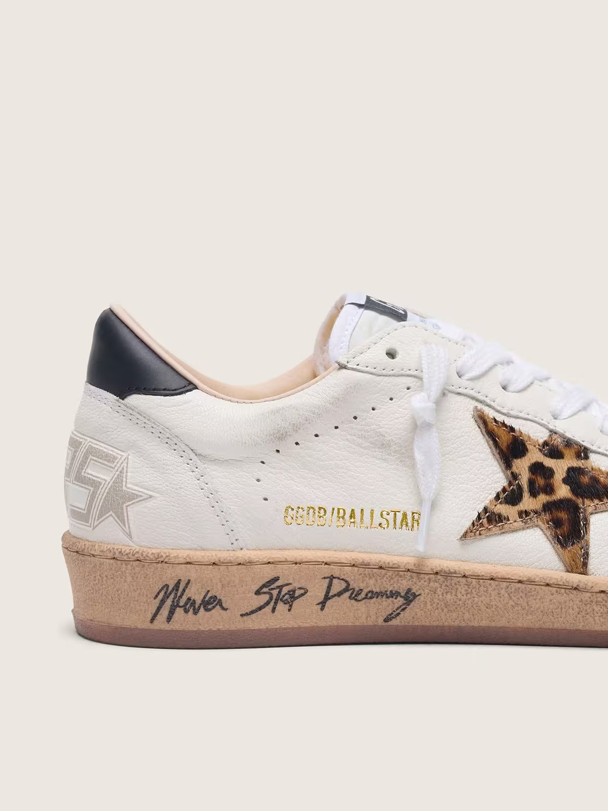 Golden Goose 2026 Sneaker With Leopard Print Pony Skin Star