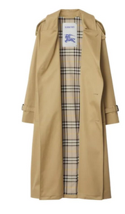 Mid-length Kensington Heritage Trench Coat Beige