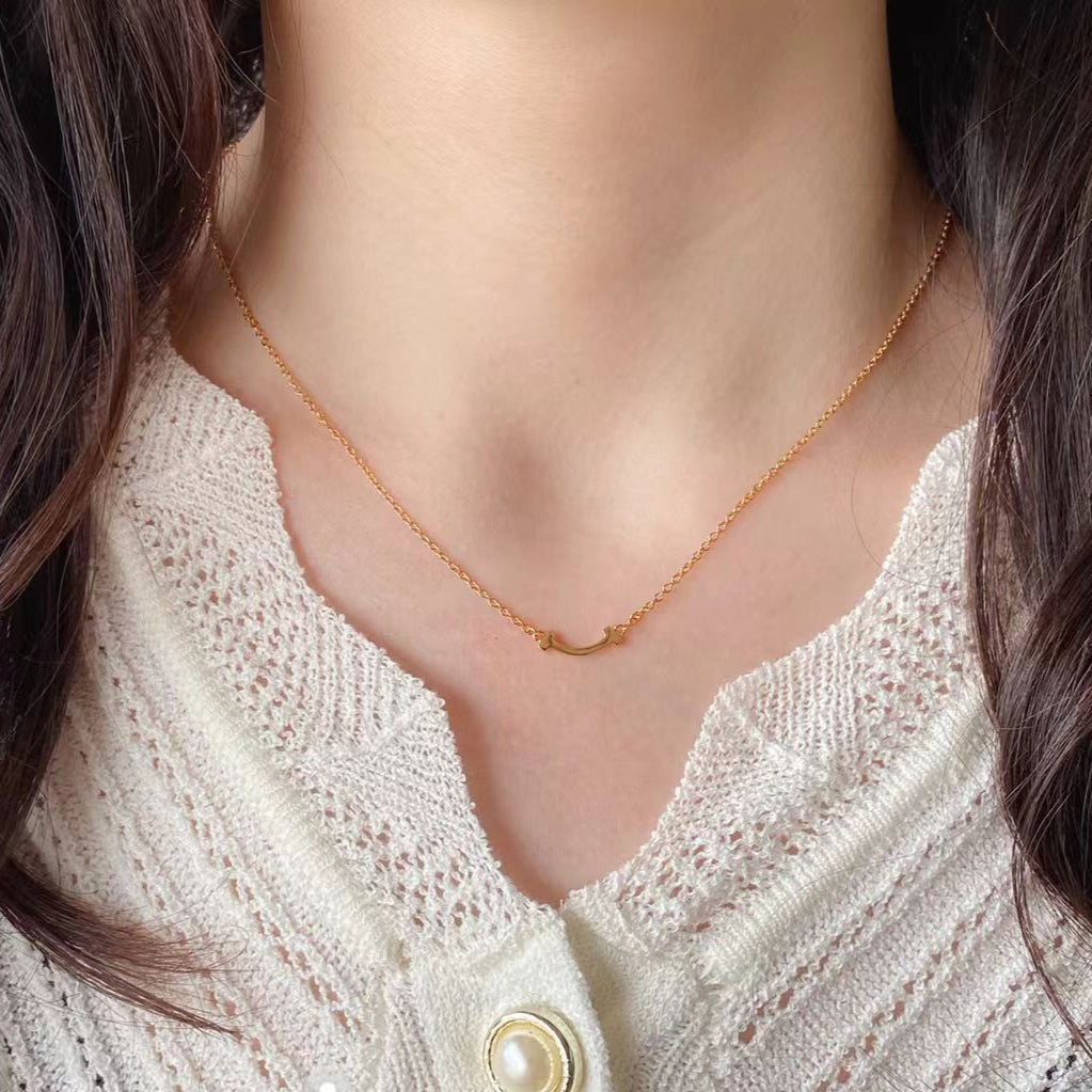 Tiffany&Co T smile Necklace