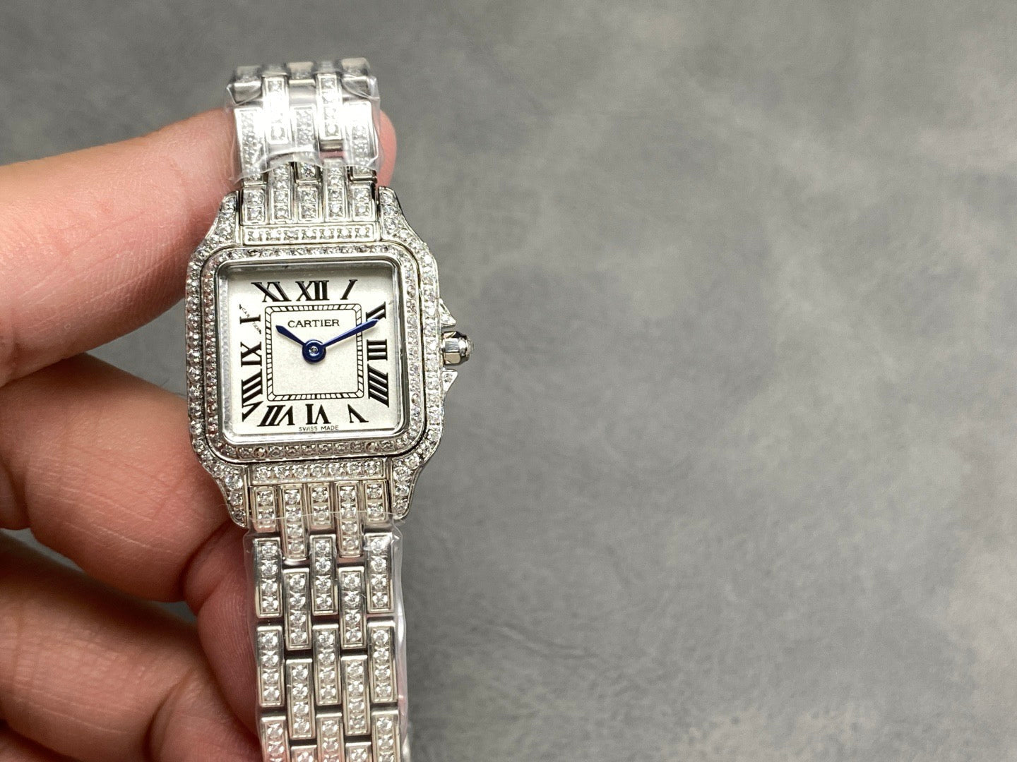 Cartier Panthère de Cartier 22mm Diamond Silver Dial