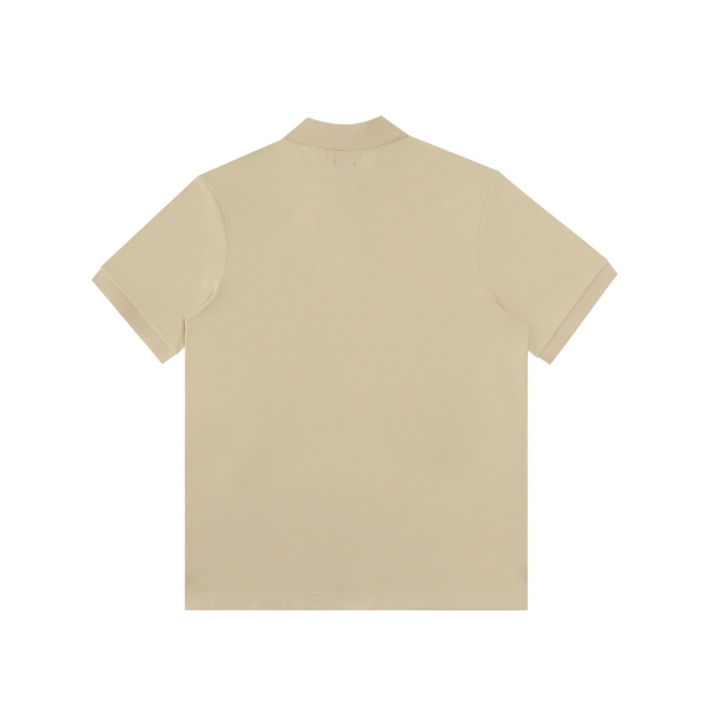 Ralph Lauren Custom Slim Fit Polo Shirt Beige Cotton