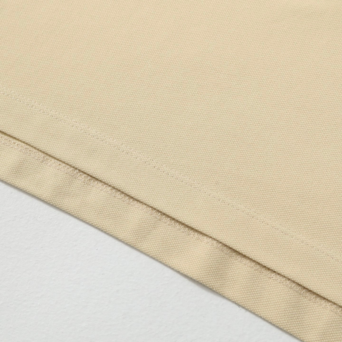 Ralph Lauren Custom Slim Fit Polo Shirt Beige Cotton